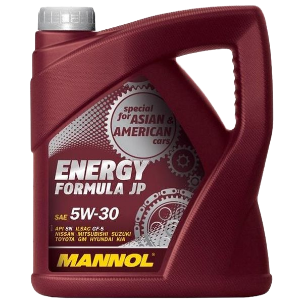 Моторное масло Mannol ENERGY FORMULA JP 5W-30, 4л (Mannol: MN7914-4ME)